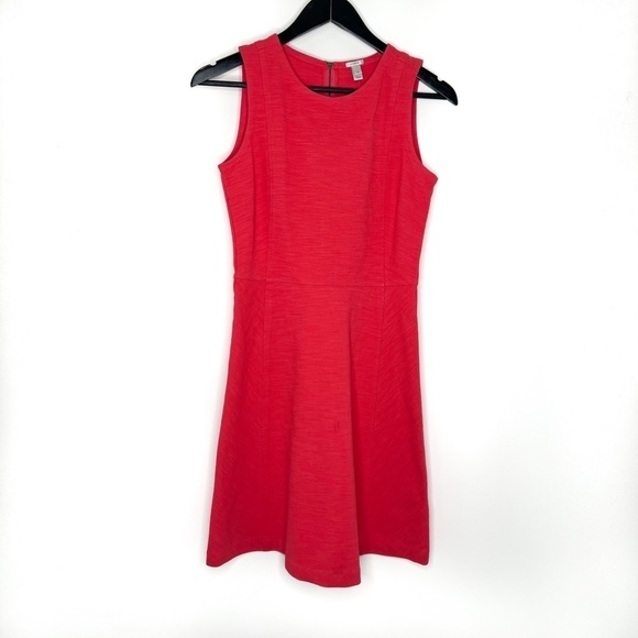 J. Crew Dresses & Skirts - J. Crew Dress Princess Cut Dress Spandex Knit Pink Sleeveless